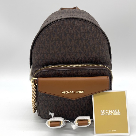Michael Kors Maisie 2 in 1 Xsmall Backpack Brown - Picture 1 of 10